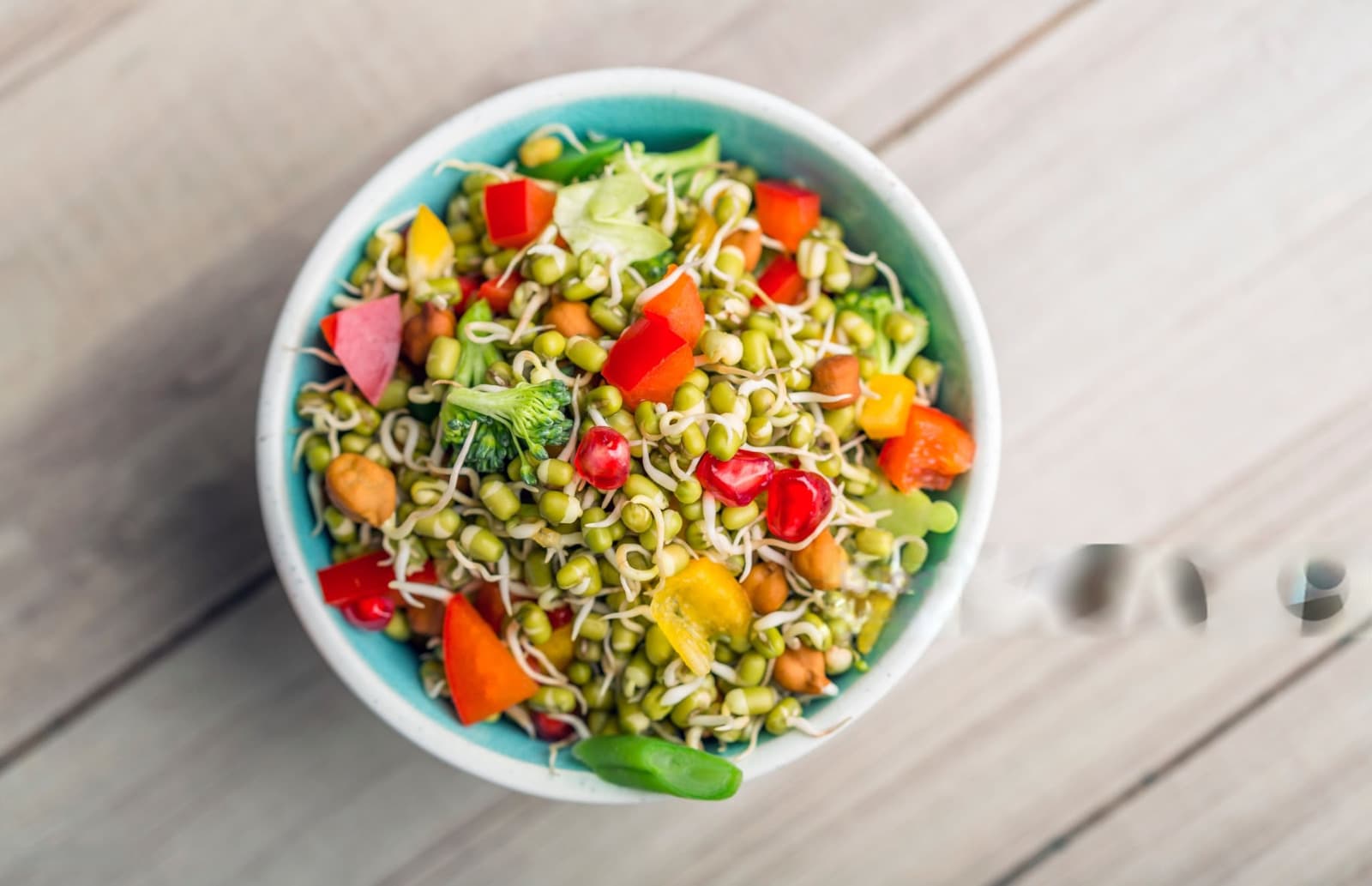 Detox Moong Sprout Bowl